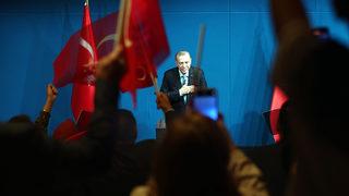 Cumhurbaşkanı Erdoğan Türk vatandaşlarıyla bir araya geldi
