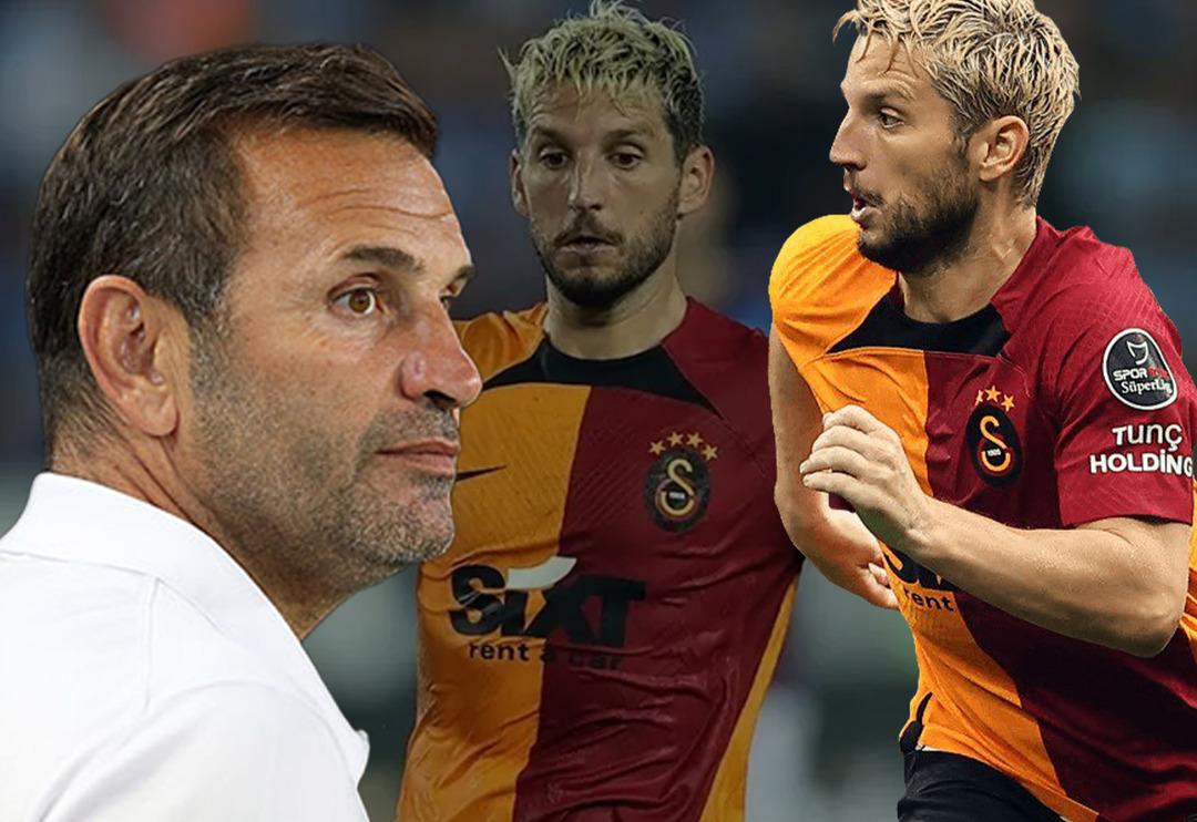 Galatasaray'da skor katkısı &uuml;retemeyen Mertens, sebebini Okan Buruk'a bağladı!