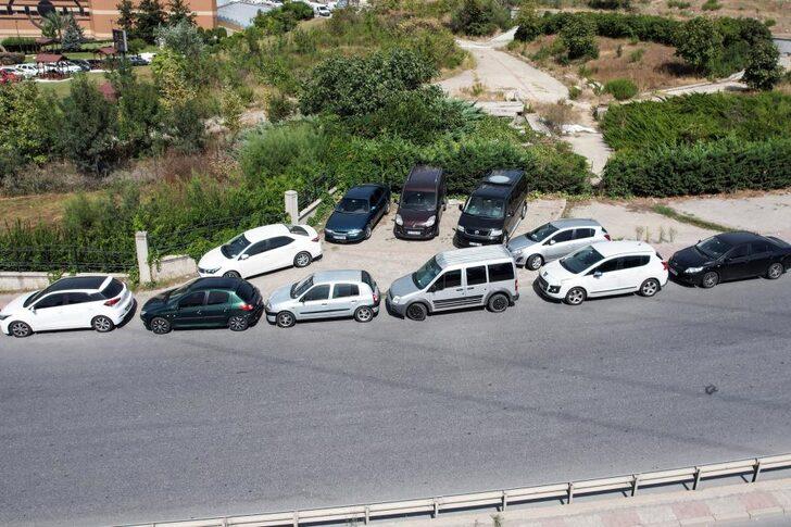Otopark aidatlarına zam sonrası çareyi böyle buldular! Drone ile görüntülendi G3