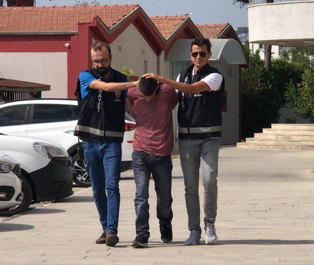 Adana'da güvenlik kamerasına yansıyan cinayetin zanlısı tutuklandı