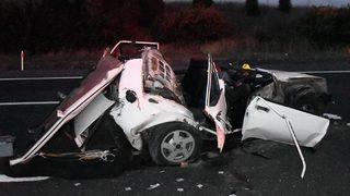 Tekirdağ'da iki otomobilin çarpışması sonucu 1 kişi öldü, 5 kişi yaralandı