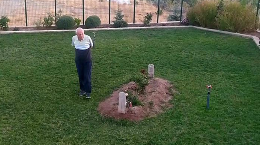 110 metrekare yer alıp, 15 bin Euro harcadı! Yaşlı adam: Eşime hizmet ediyorum