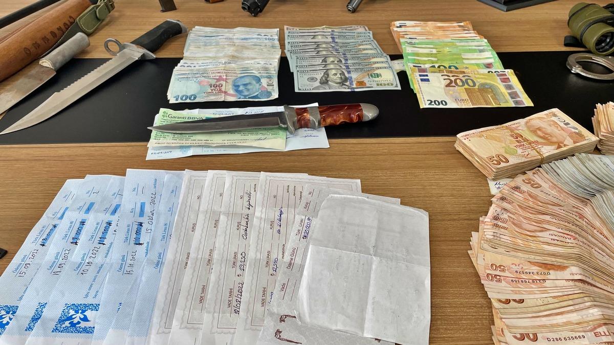 G&Uuml;NCELLEME - Samsun'da tefecilik ve yağma operasyonunda 15 zanlı yakalandı