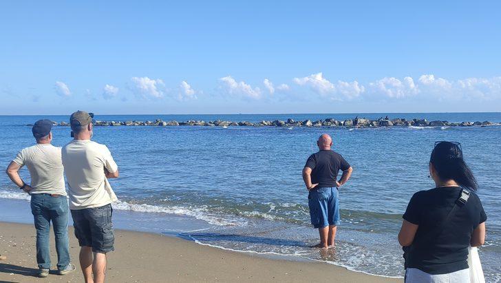 Sakarya'da dalgakıranda mahsur kalan köpeği Sahil Güvenlik ekibi kurtardı G1