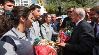 CHP Genel Başkanı Kılıçdaroğlu, Elazığ'da bir okulun temel atma töreninde konuştu: