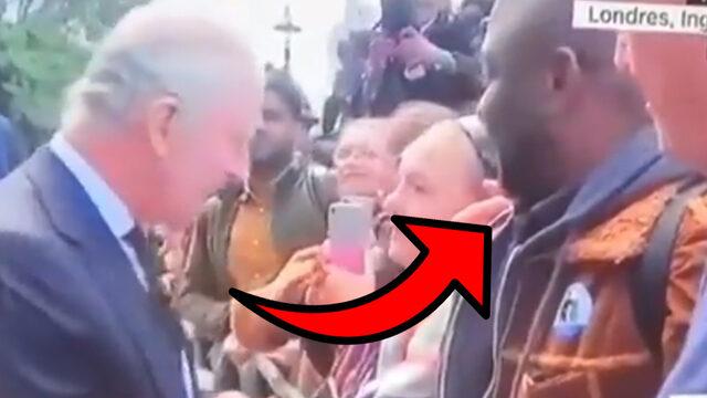 Çiçeği burnunda Kral için olay ırkçılık iddiası! Dünya o anları konuşuyor, selamlaşırken es geçti