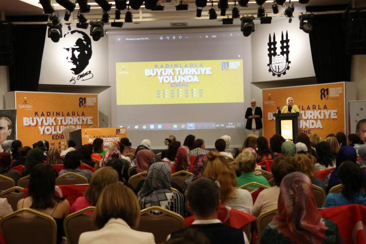 AK Parti Genel Merkez Kadın Kolları Başkanı Ayşe Keşir, Edirne'de kadın girişimcilerle buluştu: G3