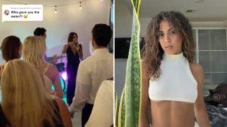 Aldatan eski sevgilisinden öyle bir intikam aldı ki... Gelinin gözü önünde ihaneti ifşa etti