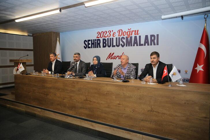 AK Parti'li Usta, Mardin'de "2023'e Doğru Şehir Buluşmaları" programında konuştu: G1