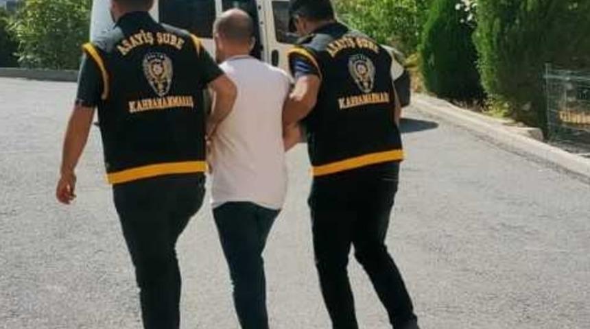 Kahramanmaraş'ta 13 yıl 4 ay hapis cezasıyla aranan hükümlü yakalandı