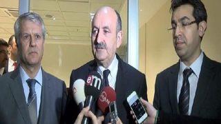 Müezzinoğlu yaralı polisleri ziyaret etti