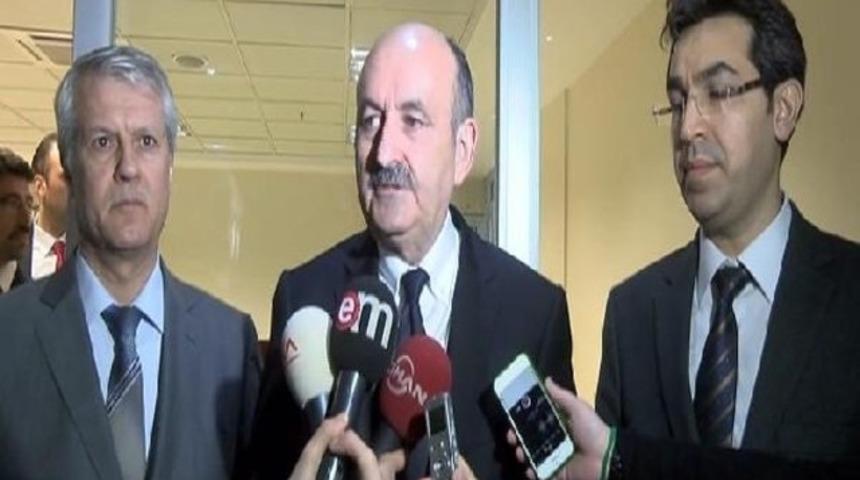 Müezzinoğlu yaralı polisleri ziyaret etti