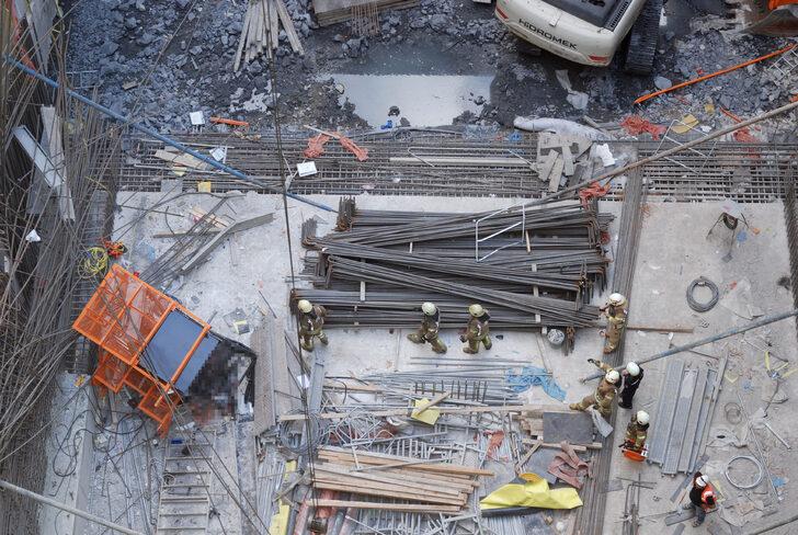 GÜNCELLEME - Sancaktepe'de metro inşaatında kule vincinin devrilmesi sonucu 2 kişi öldü G4
