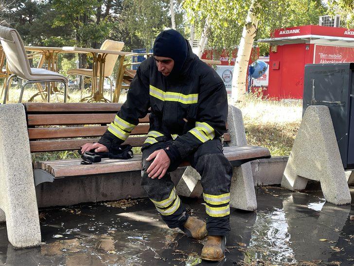 GÜNCELLEME 2 - Atatürk Üniversitesinin yemekhanesinde çıkan yangın söndürüldü G3