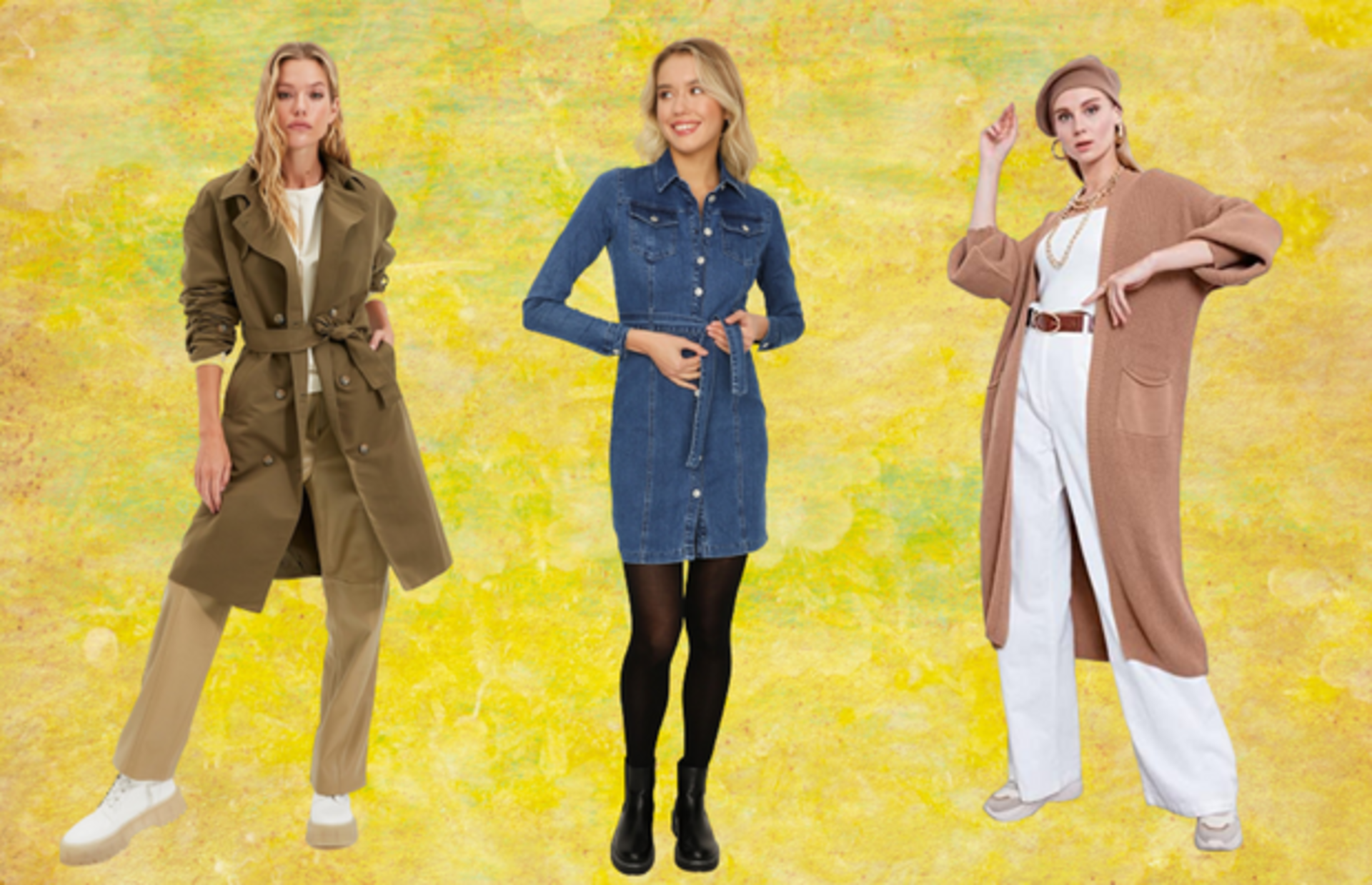 Havalar tamamen soğumadan serin sonbahar günlerinde giyilebilecek en güzel parçalar