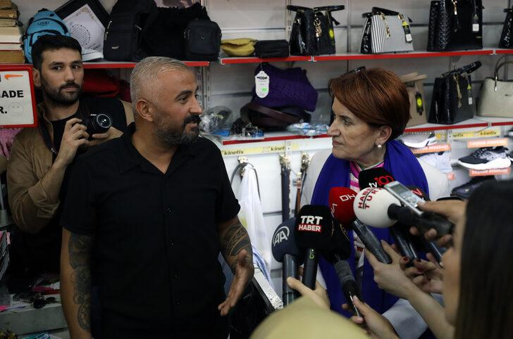 İYİ Parti Genel Başkanı Akşener'den Pursaklar ve Keçiören'de esnaf ziyareti: G2