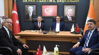 Enerji ve Tabii Kaynaklar Bakanı Dönmez, Bartın'da madencilerle buluştu: