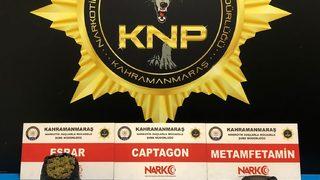 Kahramanmaraş'ta uyuşturucu operasyonunda yakalanan 2 zanlı tutuklandı