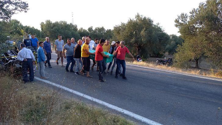 Manisa'da devrilen traktörün altında kalan sürücü öldü G5