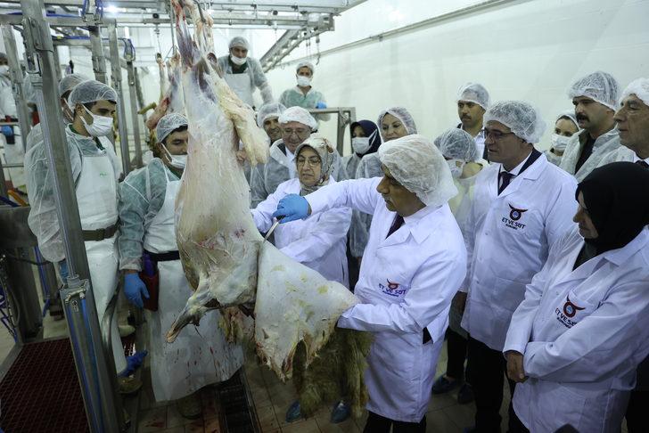 Tarım ve Orman Bakanı Kirişci, Et ve Süt Kurumu Van Et Kombinesini gezdi G1