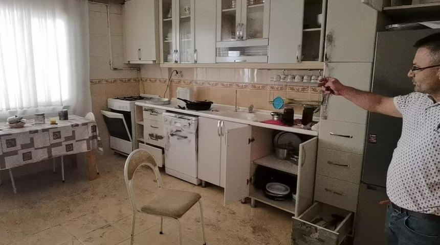 Tatil için Bursa'daki evine gelen gurbetçi hırsızlarla yüz yüze geldi! 20 gün boyunca evde yaşamışlar