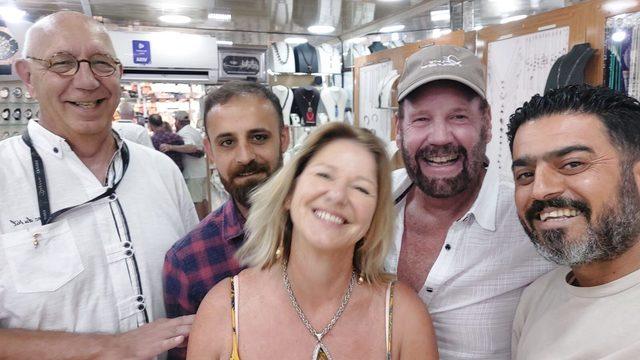 Dünyaca ünlü aktör Chuck Norris Kuşadası'na geldi!