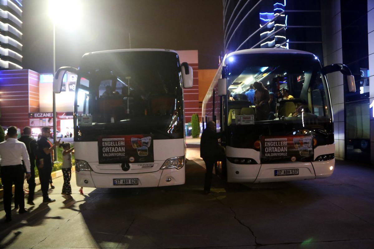 Kastamonu Belediyesinden &ouml;zel bireyler ve ailelerine &Ccedil;anakkale gezisi