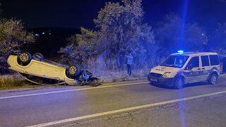 Kayseri'de iki otomobilin çarpışması sonucu 7 kişi yaralandı