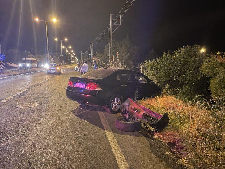 Kayseri'de iki otomobilin çarpışması sonucu 7 kişi yaralandı G2