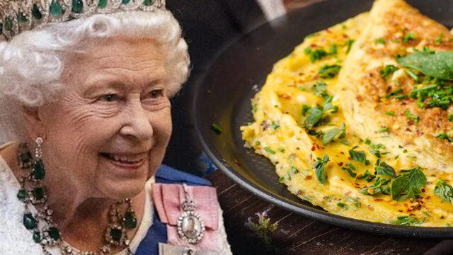 Kraliçe Elizabeth'in özel omlet tarifi! Sıra dışı olan bu tarif kraliçelere özel