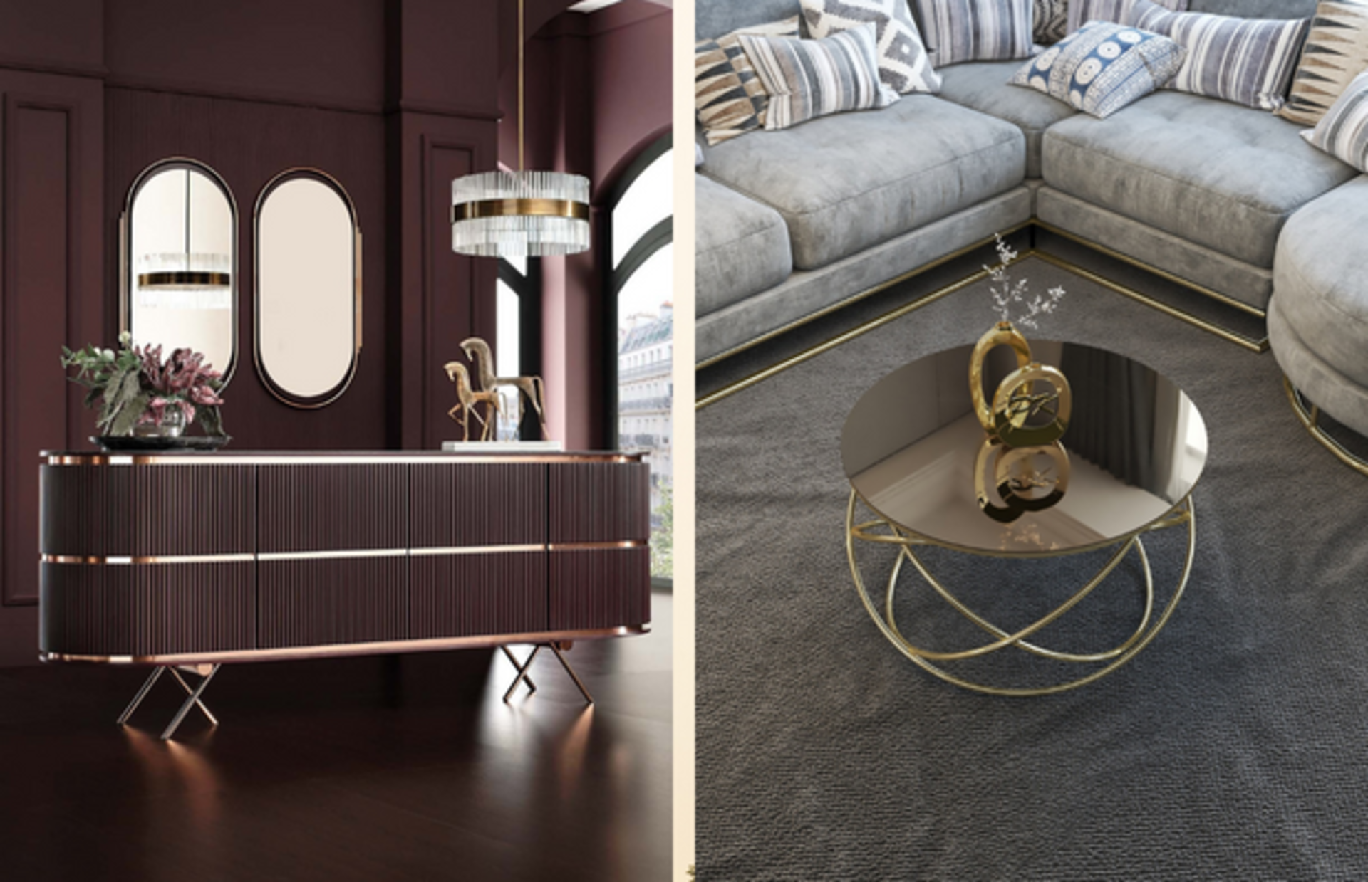 Sizi zengin hissettirecek lüks ve tasarım ev eşyası modelleri