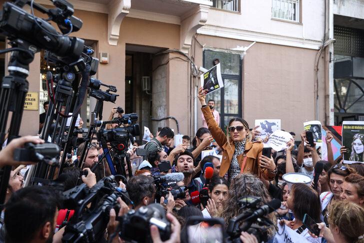 Mahsa Emini'nin ölümü, İstanbul’daki İran Başkonsolosluğu önünde protesto edildi G2