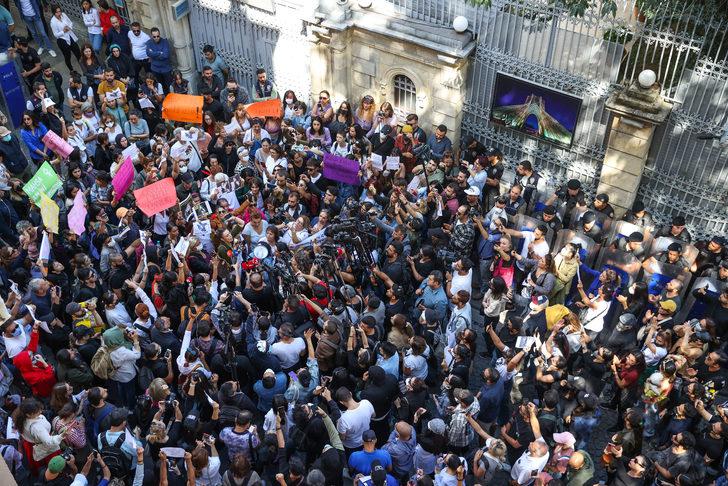 Mahsa Emini'nin ölümü, İstanbul’daki İran Başkonsolosluğu önünde protesto edildi G3