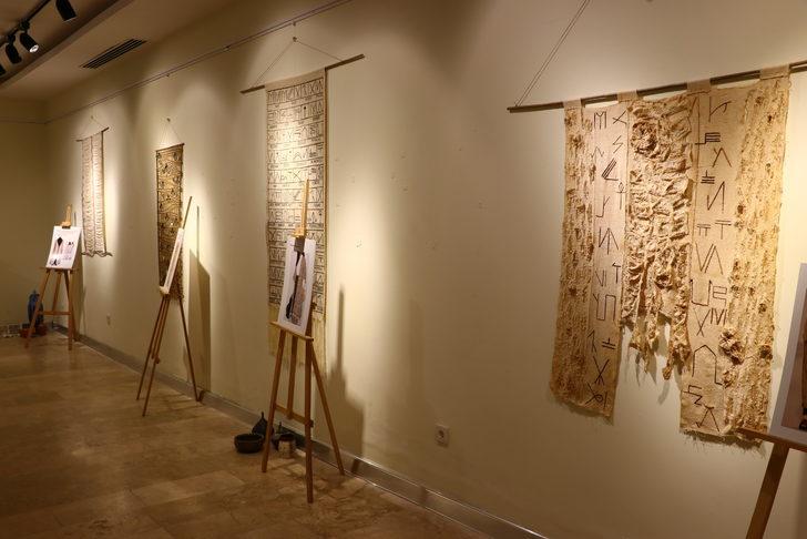 Tekirdağ'da Oğuz boyunun tamgalarının yer aldığı tasarım sergisi açıldı G1