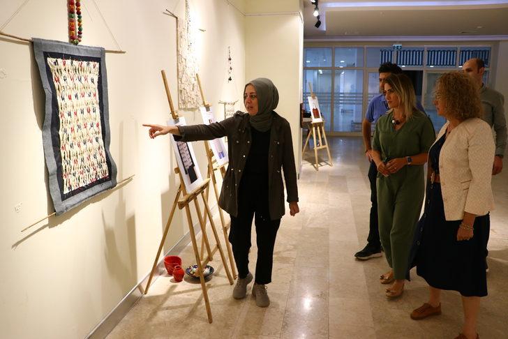 Tekirdağ'da Oğuz boyunun tamgalarının yer aldığı tasarım sergisi açıldı G3