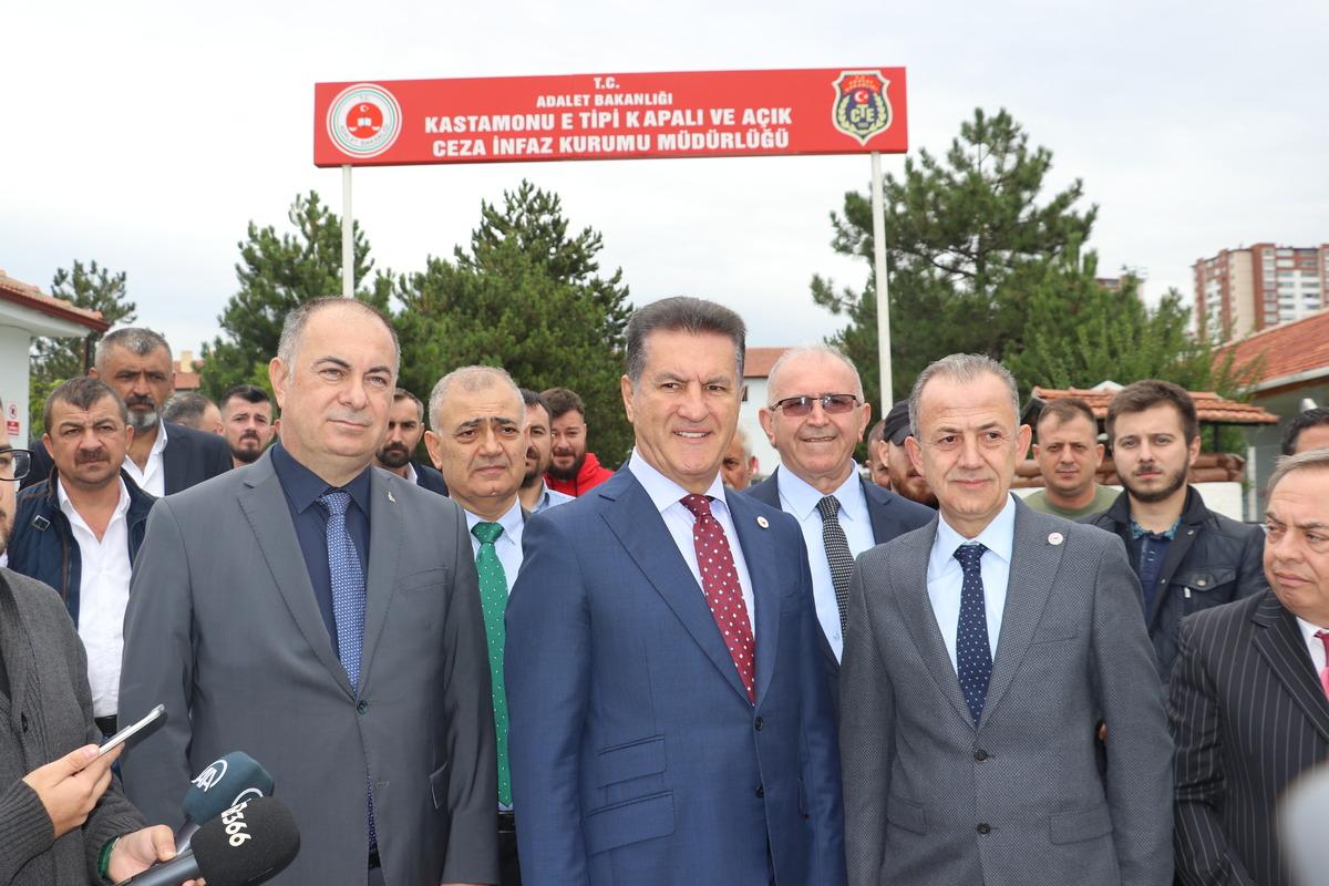 TDP Genel Başkanı Sarıg&uuml;l, Kastamonu'da konuştu: