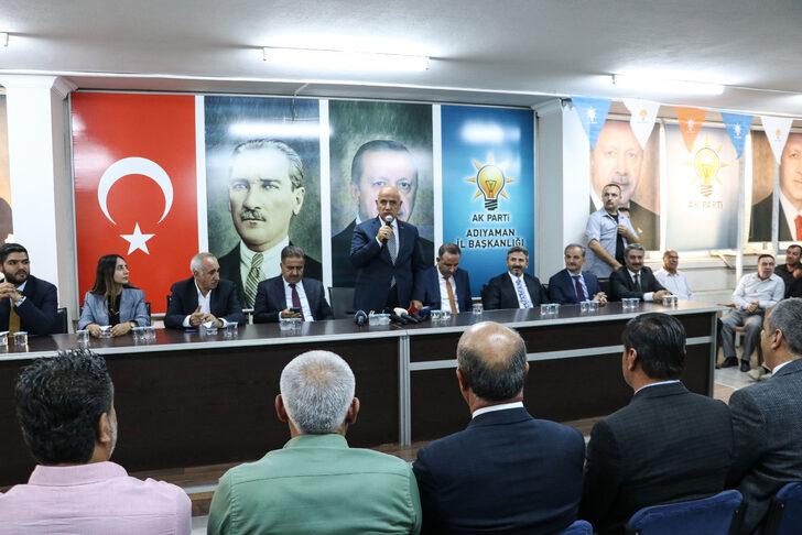 Bakan Vahit Kirişci, AK Parti Adıyaman İl Başkanlığı'nı ziyaretinde konuştu: G2