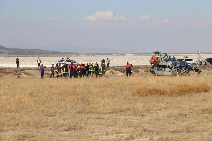 GÜNCELLEME - Denizli'de yangın söndürme helikopteri düştü G4