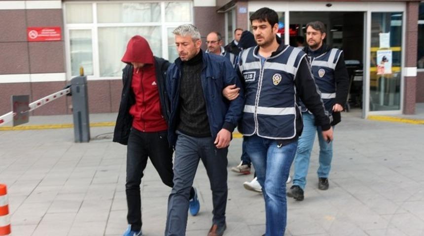 Konya'da şeker hırsızları tutuklandı