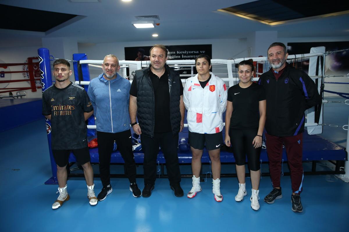 Busenaz S&uuml;rmeneli, Kadınlar Avrupa Boks Şampiyonası hazırlıklarına Ordu'da başladı