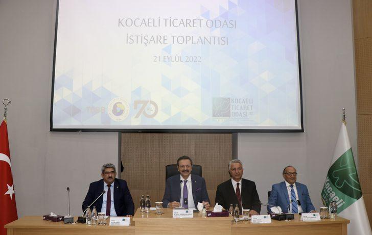 TOBB Başkanı Hisarcıklıoğlu, Kocaeli Ticaret Odası istişare toplantısında konuştu: G1