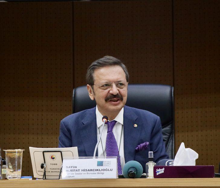 TOBB Başkanı Hisarcıklıoğlu, Kocaeli Ticaret Odası istişare toplantısında konuştu: G2