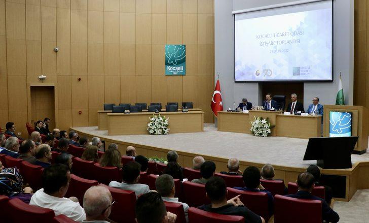 TOBB Başkanı Hisarcıklıoğlu, Kocaeli Ticaret Odası istişare toplantısında konuştu: G3