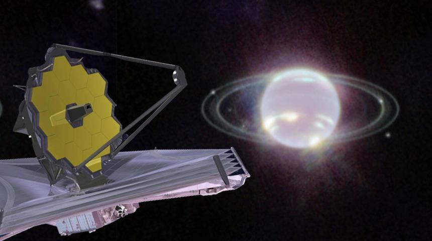 James Webb Uzay Teleskobu bu defa Neptün'e odaklandı! İlk kez bu kadar net görüntülendi