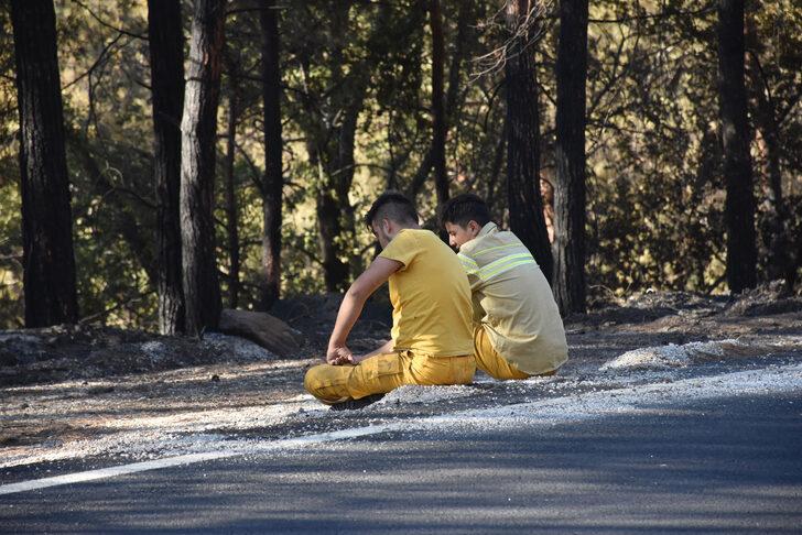 GÜNCELLEME - Marmaris'teki orman yangını kontrol altına alındı G1
