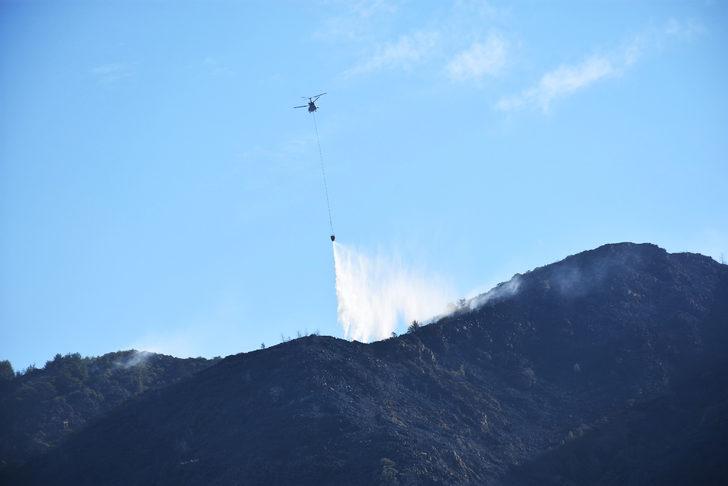 GÜNCELLEME - Marmaris'teki orman yangını kontrol altına alındı G4