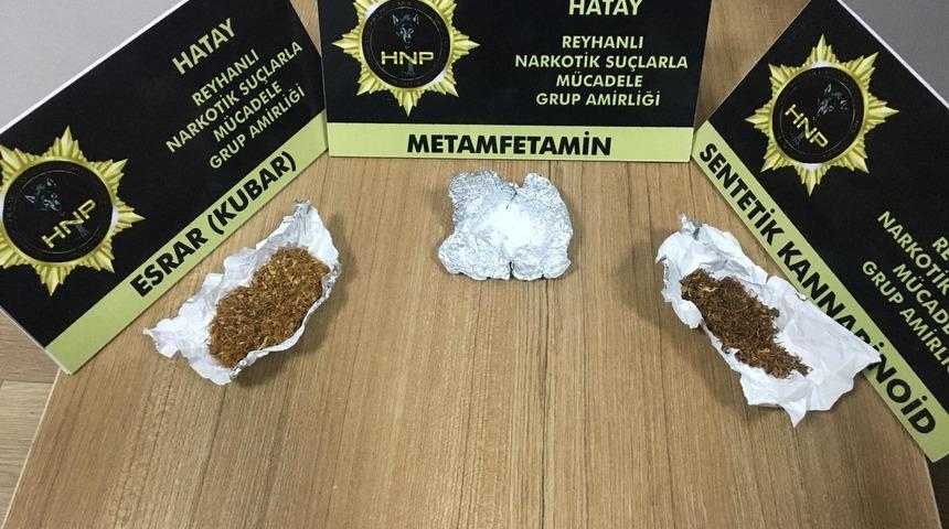 Hatay'da uyuşturucu operasyonunda 2 zanlı tutuklandı