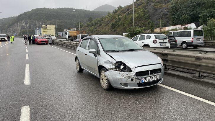 Samsun'da iki ayrı trafik kazasında 5 kişi yaralandı G2