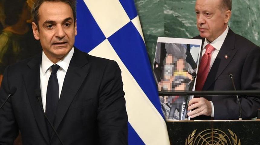 Erdoğan fotoğrafı tüm dünyaya göstermişti! Yunanistan ayağa kalktı, Miçotakis cuma gününü işaret etti