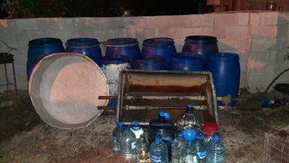 Hatay'da 3 bin 550 litre sahte içki ele geçirildi